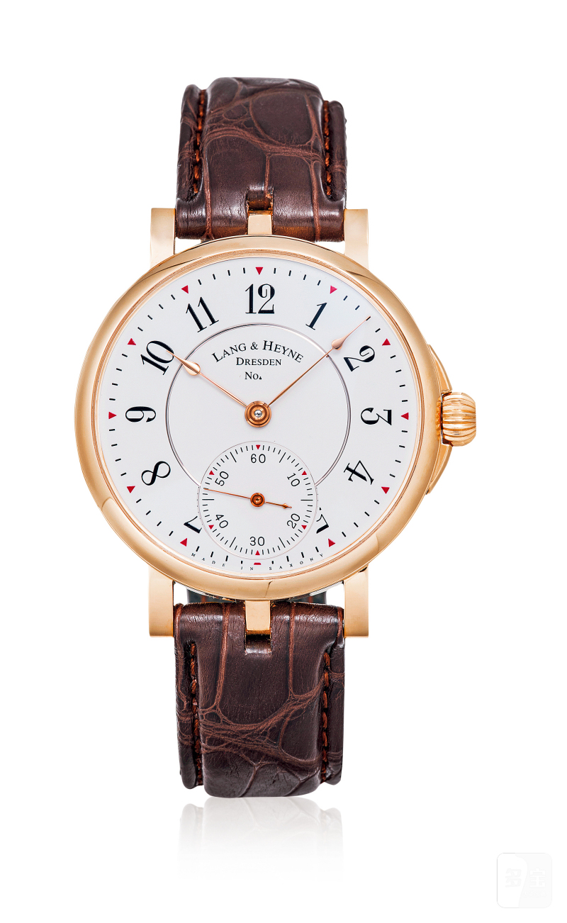 LANG &amp; HEYNE Friedrich Ⅱ系列 18K玫瑰金手动上弦腕表  - 图2